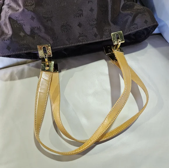 Mcm monogram nylon zip tote - Picture 5 of 7